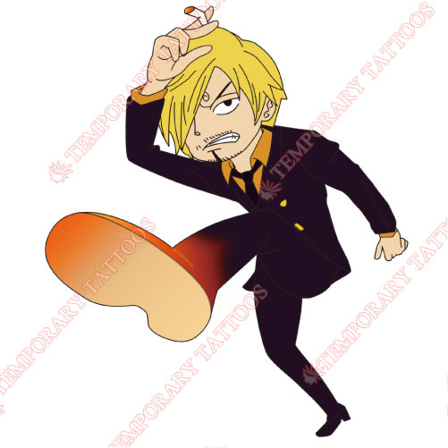 One Piece Customize Temporary Tattoos Stickers NO.616